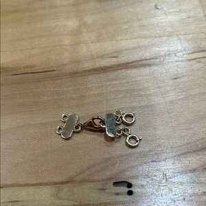 Yellow Gold Clasp for Layered Necklaces and Chains